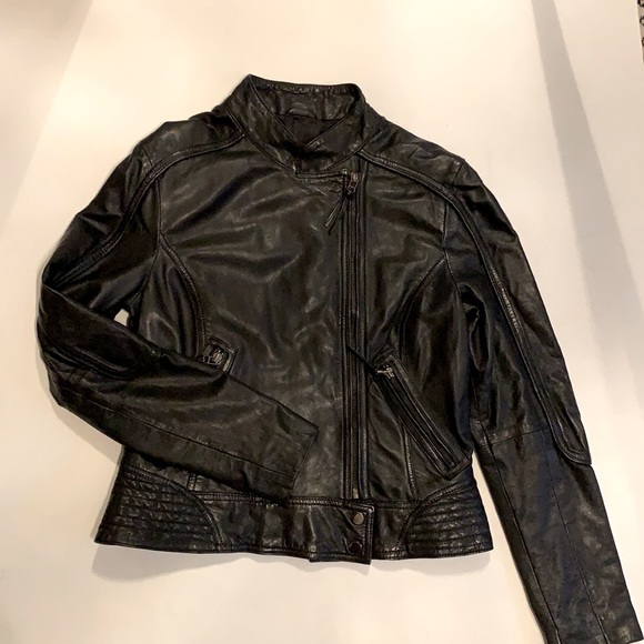 🔥NEW Leather Moto Jacket - Picture 1 of 16